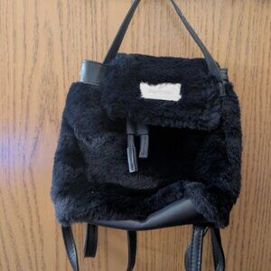 Swarovski Limited Edition Blue Small Backpack With Embellished Handle